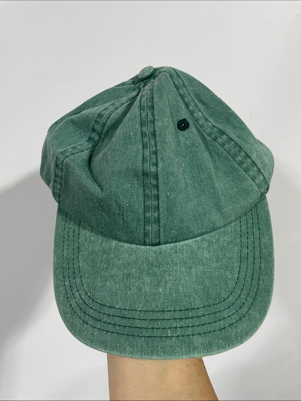 Butter Green Washed Baseball Cap